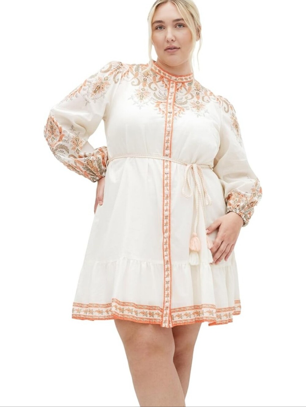 NWT City Chic Plus Size Floral Dress, Chloe Placement Dress